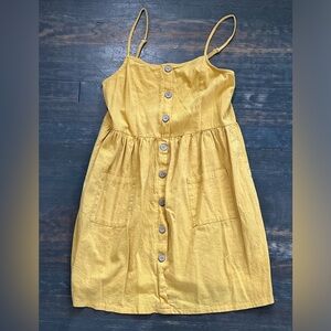 SHEIN yellow dress